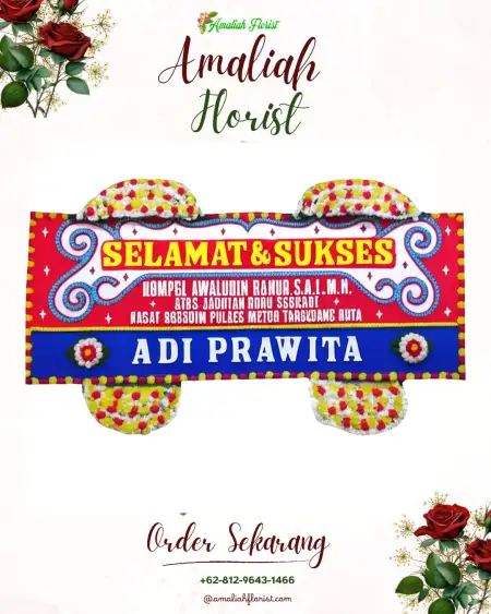 Papan Bunga Ucapan Selamat Umbar